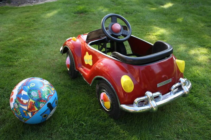 vintage vw beetle pedal car