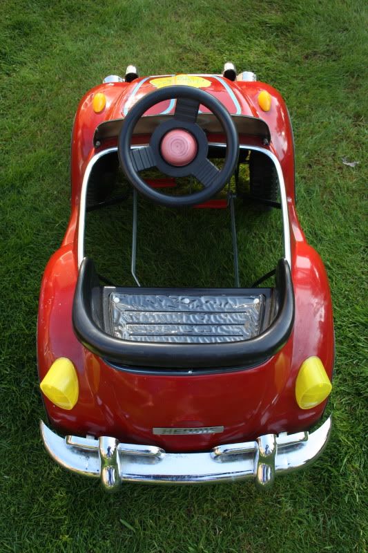 vintage vw beetle pedal car