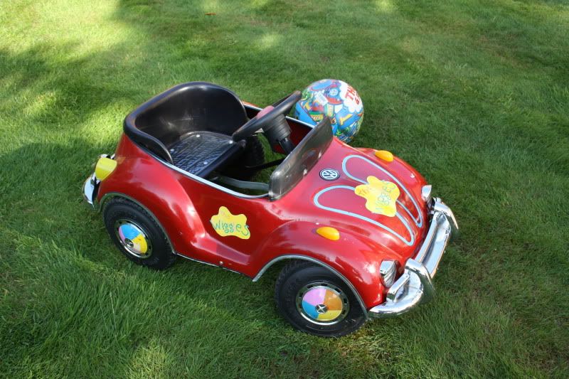 vintage vw beetle pedal car