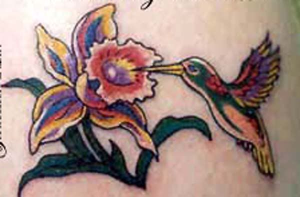 sampaguita tattoo. hummingbird tattoo · MikeBell