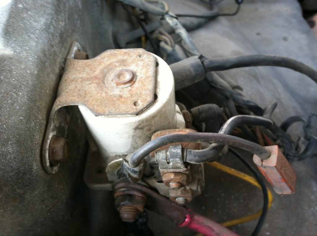 HELP! What is this part and why is it smoking?? | Bronco Forum - Full Size Ford  Bronco Forum Ford Mini Starter Wiring Full Size Bronco Forum