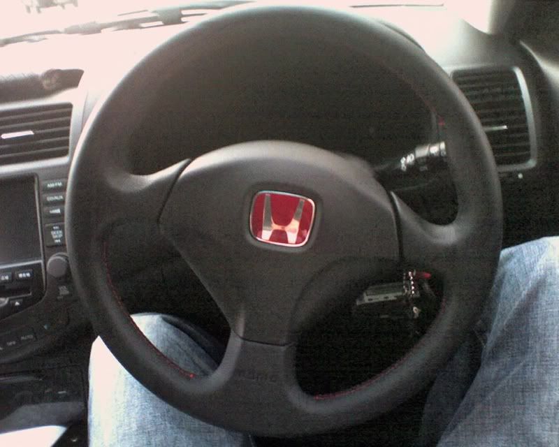 2006 honda accord steering wheel size