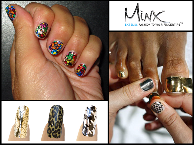 minx nails images. How neat are these nails?