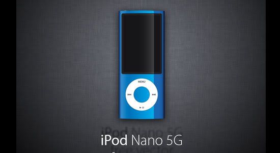 iPod Nano 5G Vector