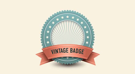 Vintage Badge Vector