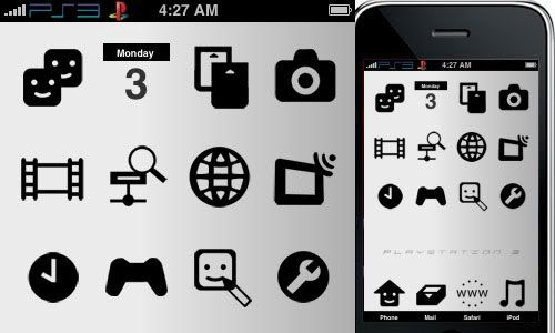 ps3 themes animated. PS3 iPhone Themes