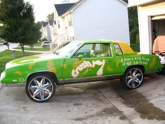 Why do people paint their cars like this? - Chevy Impala ...