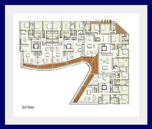 seacoast layout floor plans third level penthouse
