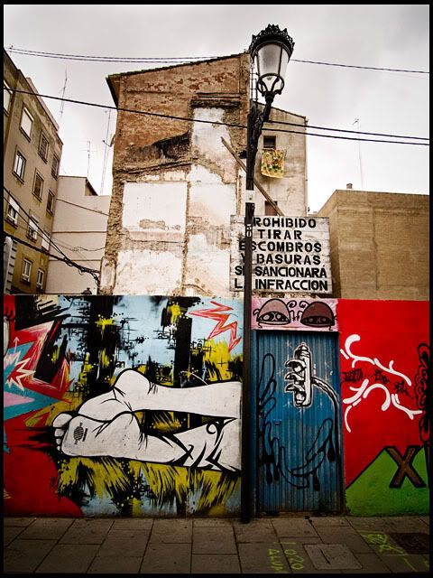 graffiti de valencia en panoramio