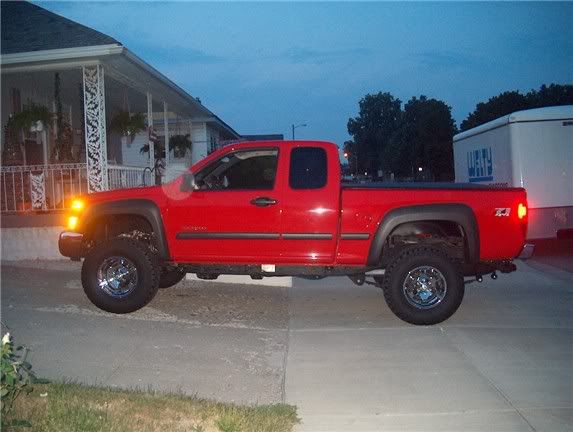 lifted gmc canyon