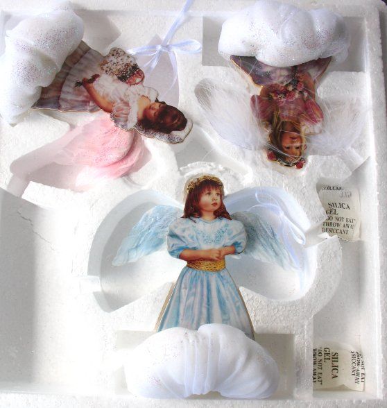 bradford exchange fairy ornaments