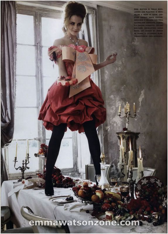 emma watson vogue italia. September#39;s Vogue Italia.