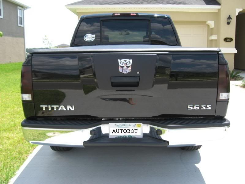 Blacked out my tail lights but I got a question... Nissan Titan Forum