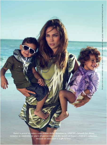 jennifer lopez twins gucci ads. 2010 Jennifer Lopez children
