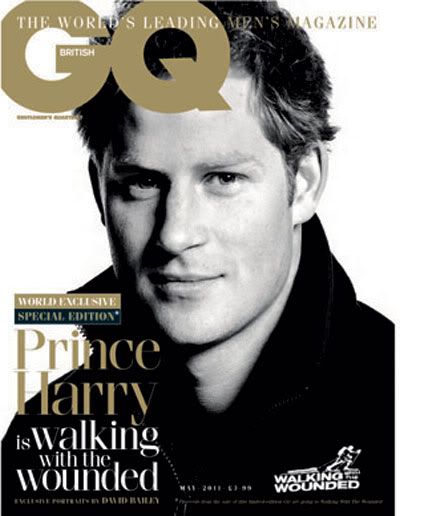 prince harry teeth. Prince Harry Covers British GQ