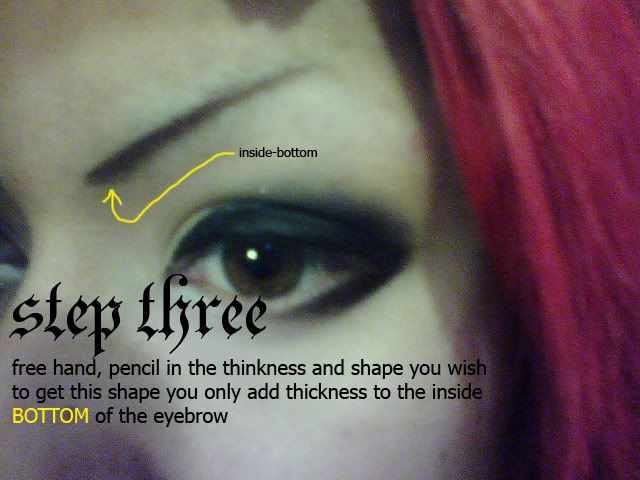 visual kei makeup tutorial. eyebrow tutorial (visual kei)