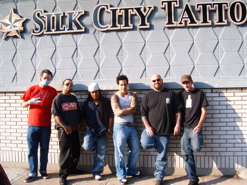 Silk City Tattoo in Hawthorne, It's cheaper over there.