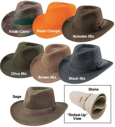 blaze orange fedora