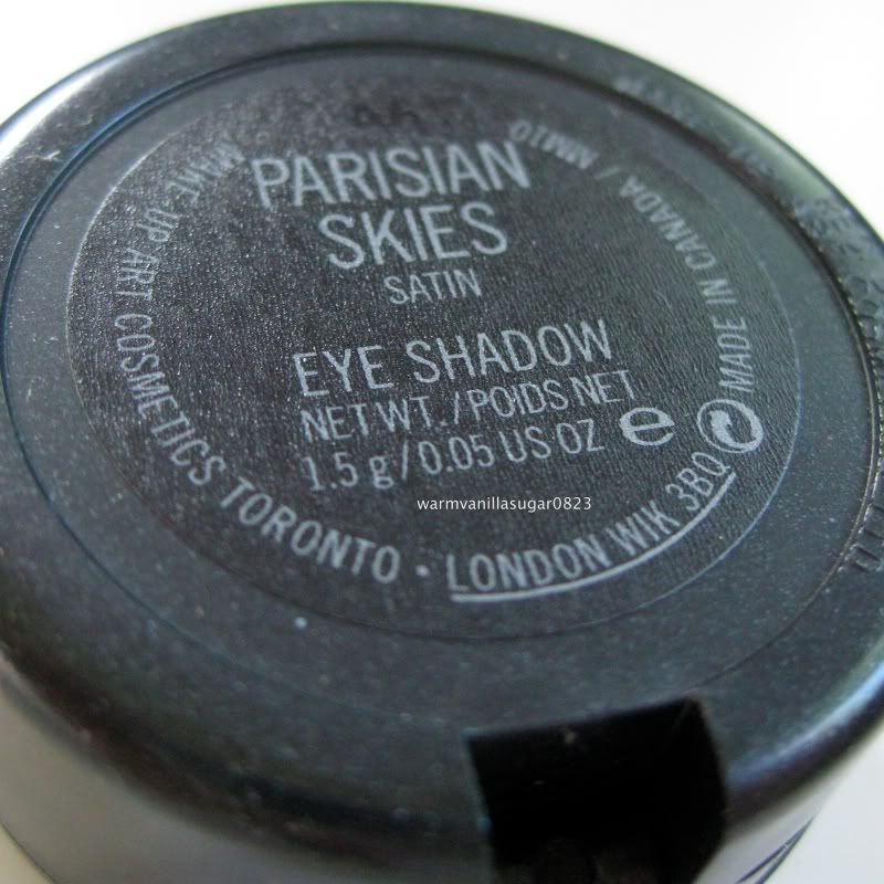 Mac Parisian Skies,Mac Bloggers Obsessions,warmvanillasugar0823