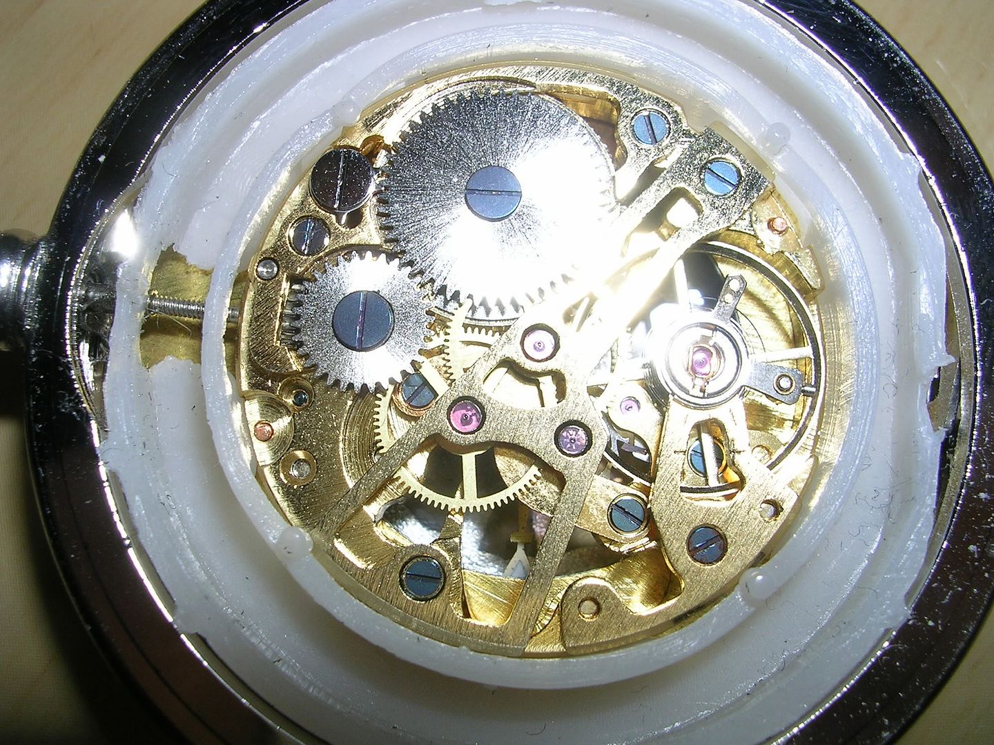 Cheap Pocket Watch running fast