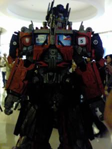 transformers cosplay optimus prime close up