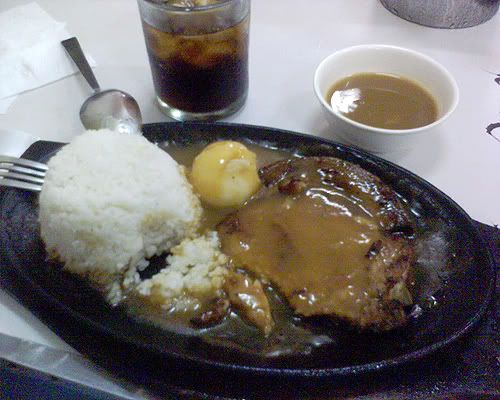 almer's famous sizzling porkchop