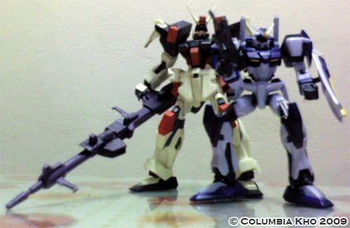 gundam seed pvc model kits buster and duel