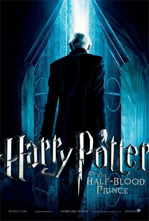 harry potter and the half blood prince poster featuring draco malfoy