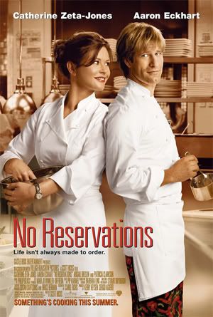 no reservations movie poster, catherine zeta-jones and aaron eckhart