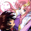 gundam seed kira yamato and lacus clyne icon by cokho7