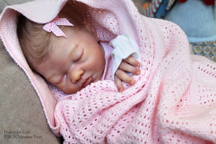 LeXi DoLL KiT By SaNdRa WhiTe DOLL KIT ONLY! REBORN DOLL SUPPLIES eBay