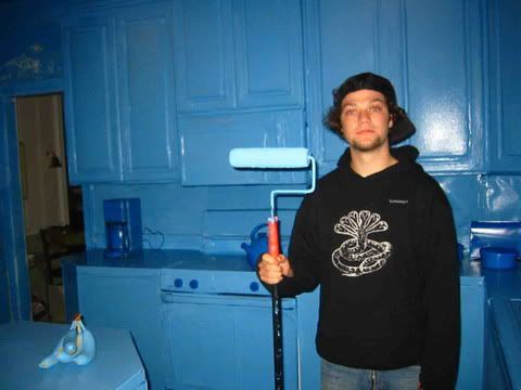Bam Paints Kitchen Blue Bam Paints Kitchen Blue