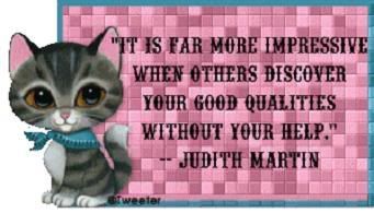 Generic quote by behavior guru Judith Martin