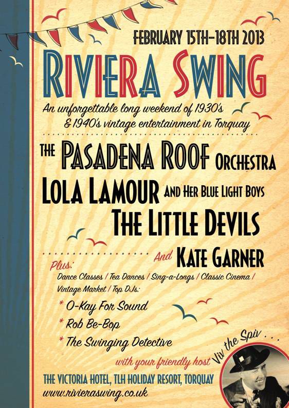 Riviera Swing flyer