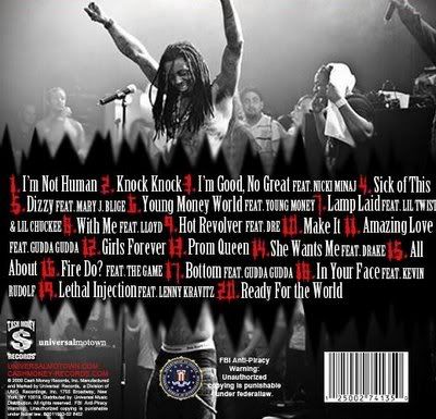 Lil Wayne Album Cover Rebirth. the official album cover.