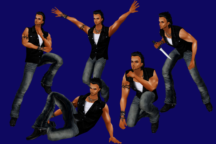 Male Pose Pack One