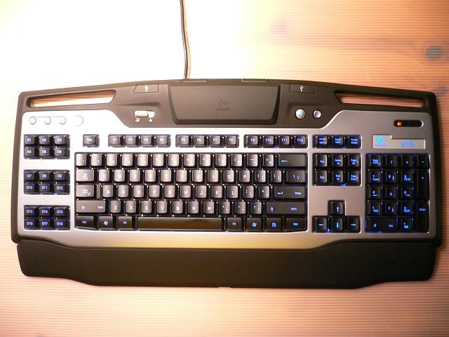 The G15 is a standard 104-key unit at heart, however, Logitech has seen it fit to add a host of features their debut in the "gaming keyboard" market.