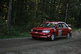 Morris and Nagy Mitsubishi at Black River Stages Rally