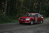 Morris and Nagy Mitsubishi at Black River Stages Rally