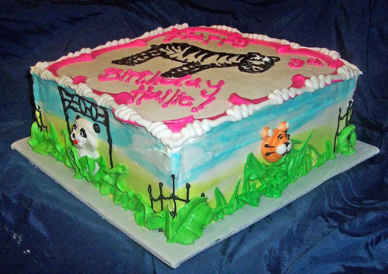 zoo cake