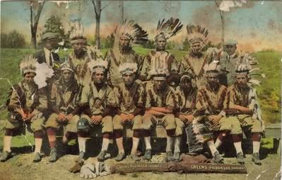 Nebraska Indians Postcard