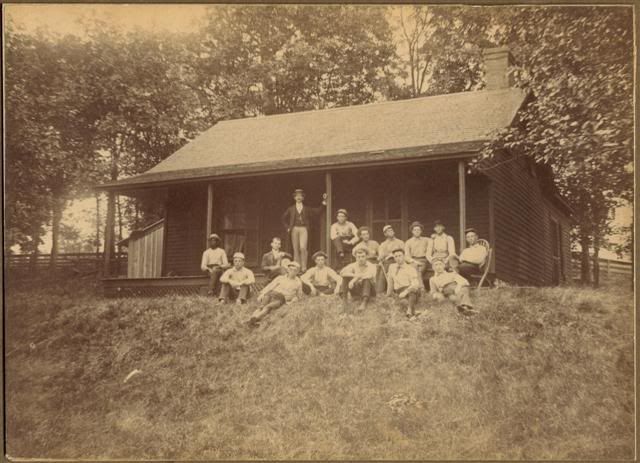 1880s Cabinet Photo of Baseball Team