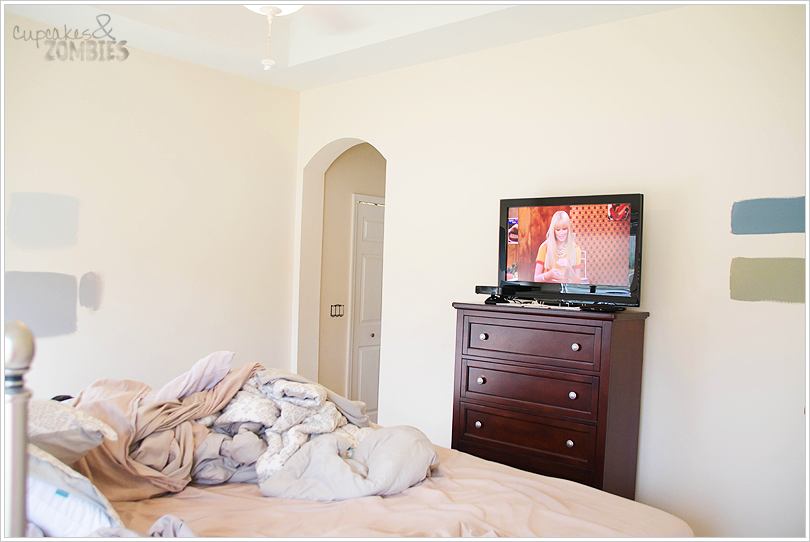 master bedroom before make-over