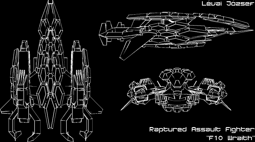 F10 Wraith Assault Fighter Blueprint