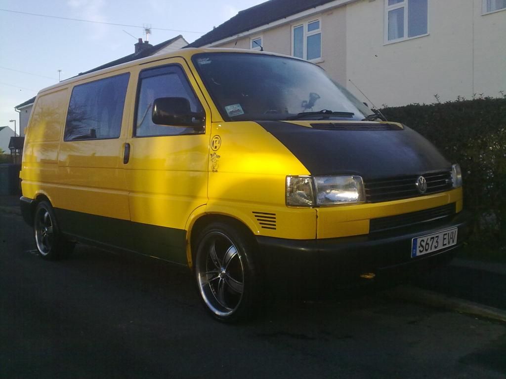 My 1st T4 & Yellow For Now. - VW T4 Forum - VW T5 Forum