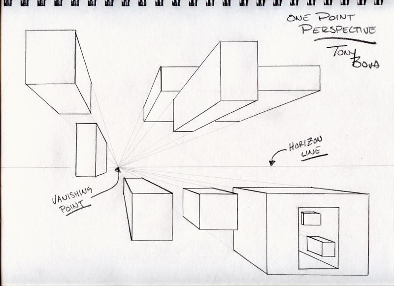 One Point Perspective Pictures, Images and Photos