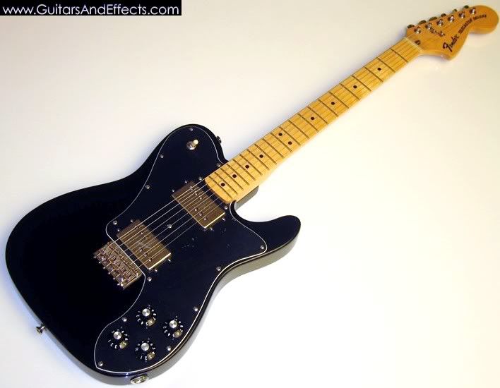 telecaster with stratocaster neck. strat neck on a Tele body