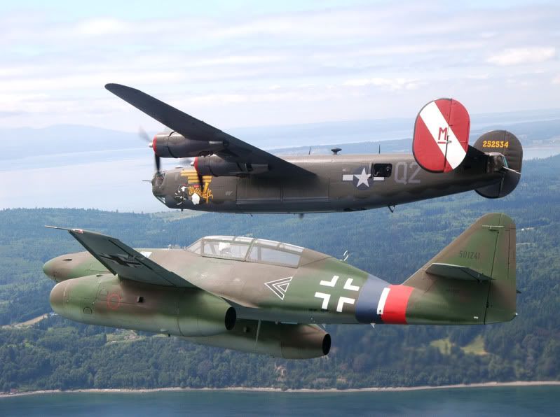 http://i22.photobucket.com/albums/b336/Bager1968/Aircraft/Me-262TWhite1andB-24JWitchcraft.jpg