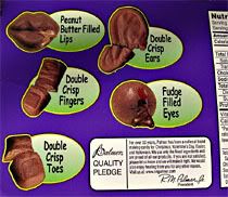 Oozing body parts and crunchy digits make eating fun!