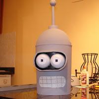Bender's head basically complete.
